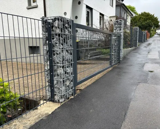 Gabionen und Steinzäune in Aachen - fachgerechte Ausführung vor Ort